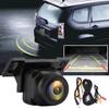 1080p Car Reversing Camera 170° Wide Angle Adjustable Lens Night Vision Parking Reversing Mirror CVBS Rear Backup Camera