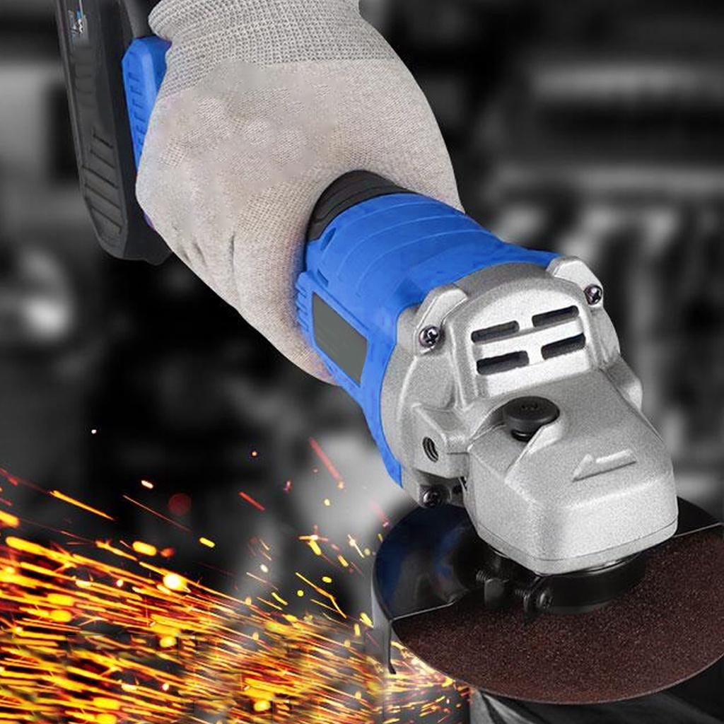 588VF 1580 Вт 125 мм Бесщеточная беспроводная ударная угловая шлифовальная машина DIY Электроинструмент для резки Полировщик для Makita 18 В Батарея