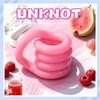 Unkont Скручивающаяся игрушка-головоломка, меняющая цвет от температуры, бесшумная, для снятия стресса, гибкая, игрушка-фиджет для снятия напряжения для взрослых