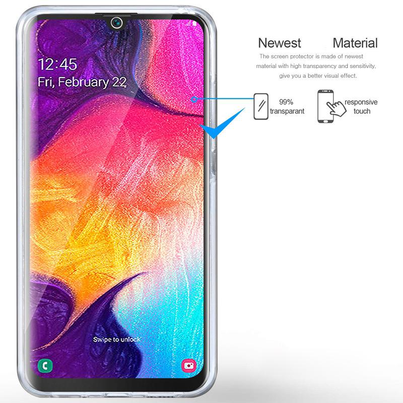 Samsung A05, S24 Ultra, M52, A53 5G Силиконовый чехол 360° Полное покрытие Передняя и задняя сторона Мягкий чехол