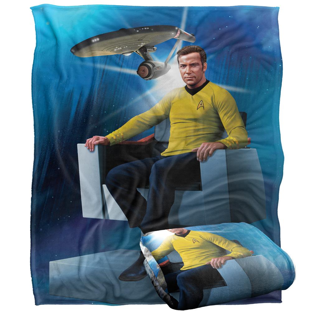 Star Trek Captain´s Chair Silky Supersoft Blanket