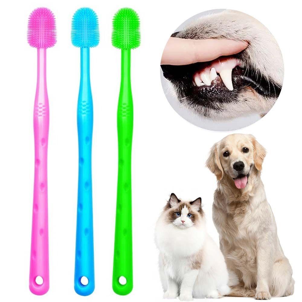 Oral Cleaning Face Blackhead Cleaning Cat Acne Brush Pet Supplies Dog Cleaning Brush Cat Toothbrush