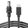 IP68 Water Resistant Satellite Type C to DC Power Cable  Indoor Use and Outdoor Use