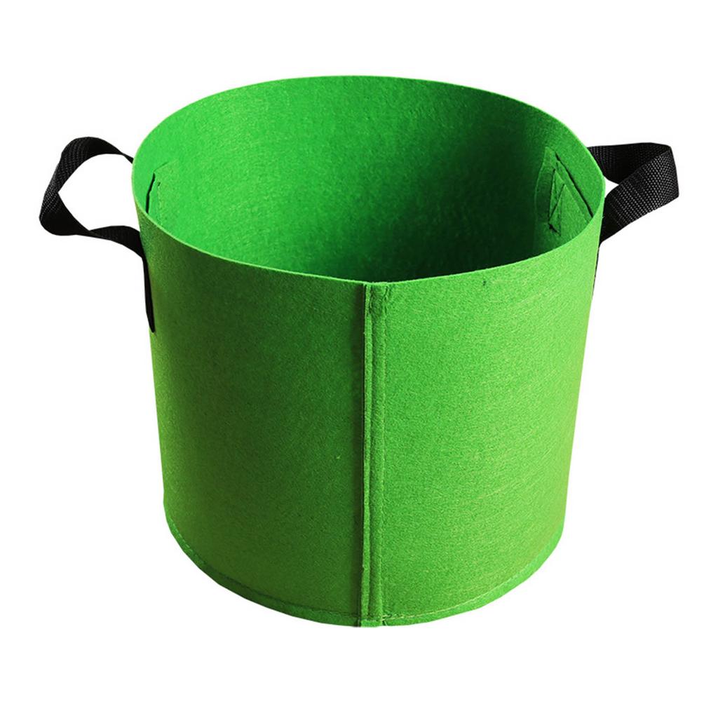 Plant Grow Bag Nonwoven Fabric Pots Plant Growing Bags Vegetable Planter Bags Suitable for Indoor and Outdoor Garden Use