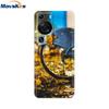 Чехол для Huawei P60 Pro Милое Сердце Мультяшный Расписной Силиконовый Прозрачный ТПУ Задняя Крышка Для Huawei P 60 P60 2023 P60Pro Чехлы для Телефона