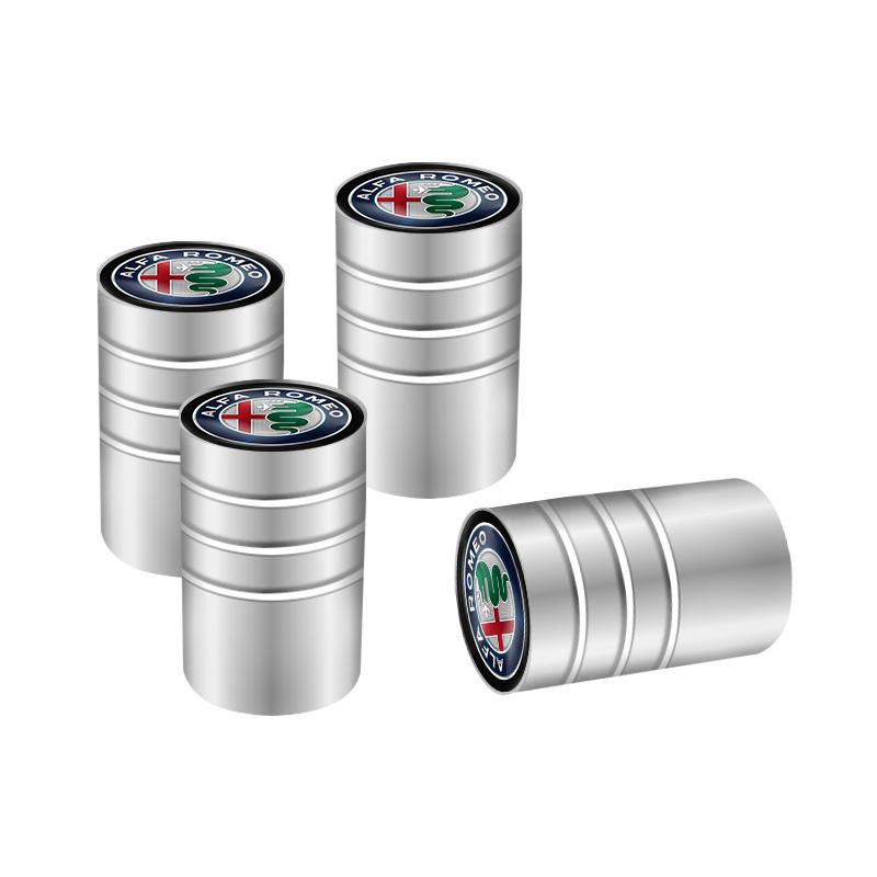 2026 Горячие 4 шт. Колпачки на ниппель колеса автомобиля из алюминиевого сплава, Заглушка штока для Alfa Romeo 4C 159 166 Spider Giulia Giulietta 1