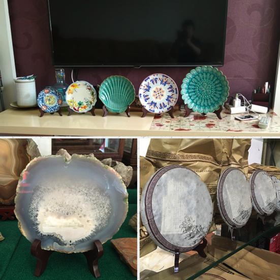 Складная стойка для дисплея, изысканная декоративная подставка ручной работы, держатель для фоторамки, стойка для дисплея, принадлежности для витрины