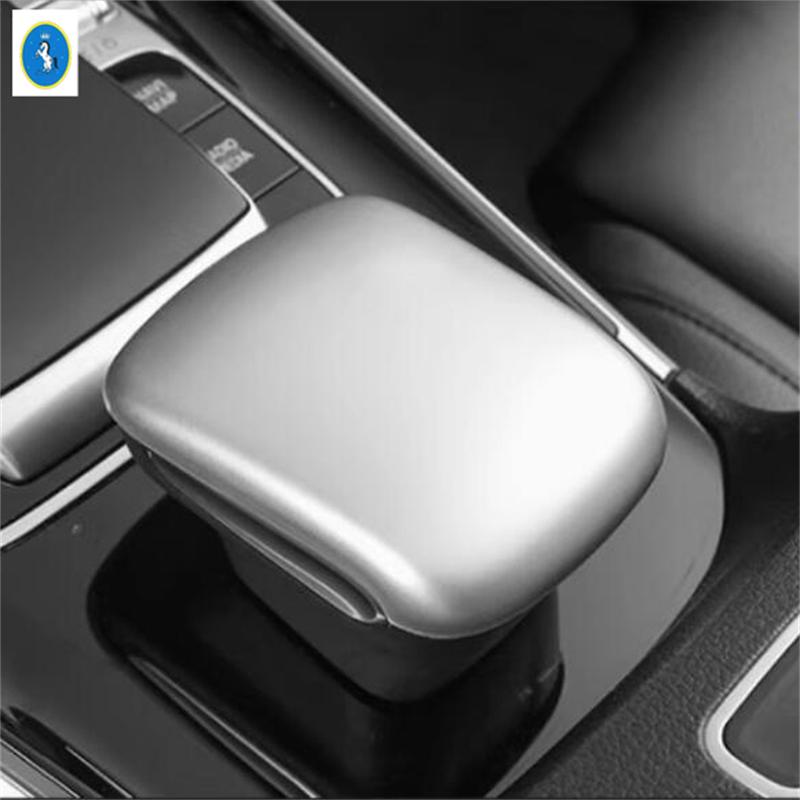 Gear Shift Head Knob Cover Trim Fit For Mercedes Benz W247 GLB200 GLB180 GLA200 EQB EQA - 2024 Car ABS Accessories