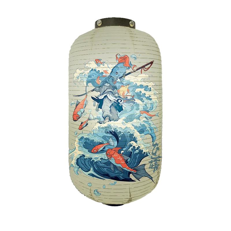 Japanese Lanterns Paper Waterproof Long Restaurant Bar Hotel Festival Decoration Wedding Birthday Home Party Supplies Lanterns