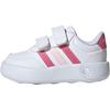 Breaknet 3.0 Versatile Comfortable Classic Durable Toddler Shoes Baby Shoes White Fusion-Pink Clear-Pink JS3676