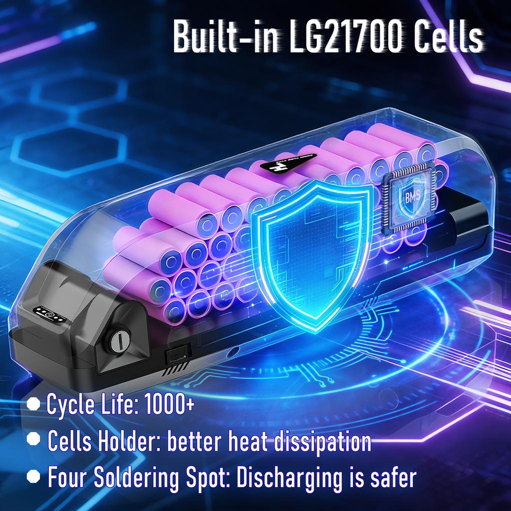 EU Stock Factory Wholesale E-Bike Battery Pack 36V 48V Hailong Electric Bicycle Battery Ebike Battery for Folding Electric Bike