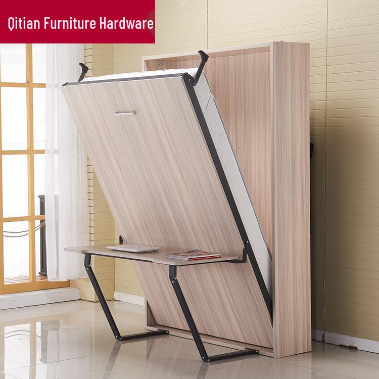 Hidden Wall Bed with Folding Desk Hardware