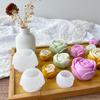 Multi Size 3D Flower Shape Silicone Rose Mold Candle Mould Handmade Soap Mold Wedding Cake Decor Jelly Valentine'S Day Gift Diy