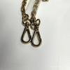 [Pre-Owned] Millie Visetos Classic Monogram Print Light Trendy Cool Girl Flap Chain Crossbody Bag Medium - Very Good #A168SB