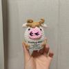 Милая и веселая позитивная вязаная крючком корова Подарок Эмоциональная вязаная корова Животное Подарок на дни рождения и праздники