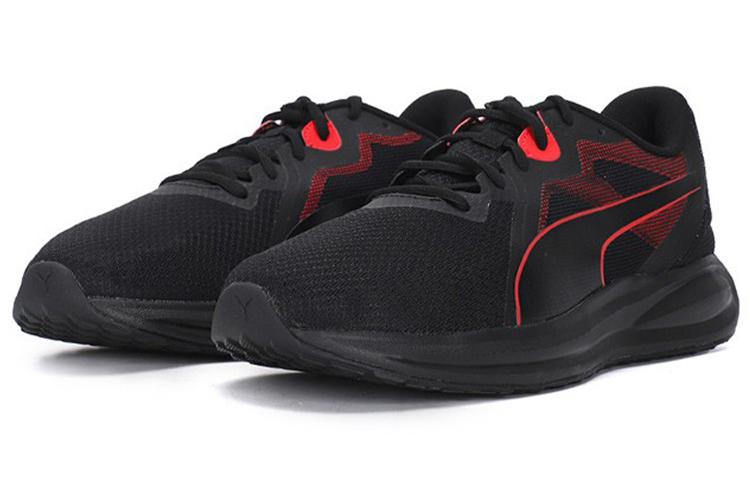 Puma Twitch Runner 'Черный Высокий Риск Красный'