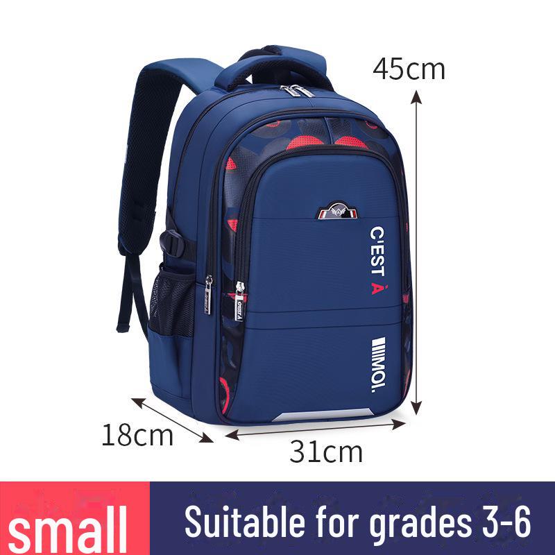 Школьные ранцы большой вместимости для мальчиков 2024 года для учеников начальной и средней школы (3-9 классы)