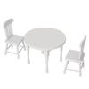 Doll House Accessories 3PCS Table Chair Simulation Furniture 1:12 Photograph Props
