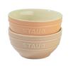 Staub Bowl Ceramic 12cm 2P Set Macaron Ceramic Small Bowl Microwave Safe Japanese Ceramic Bowl "Ceramic Pink" [Authorized Product] Z1023-685
