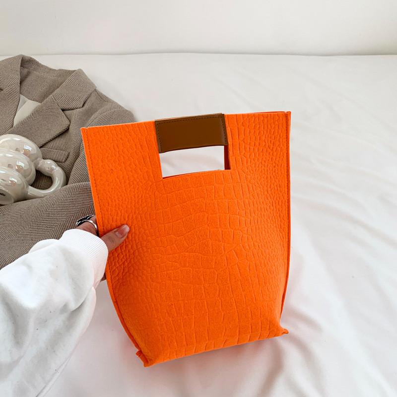 Стильная женская сумка-тоут, летняя трендовая сумка большой вместимости, черного, зеленого, оранжевого, фуксии и хаки цвета
