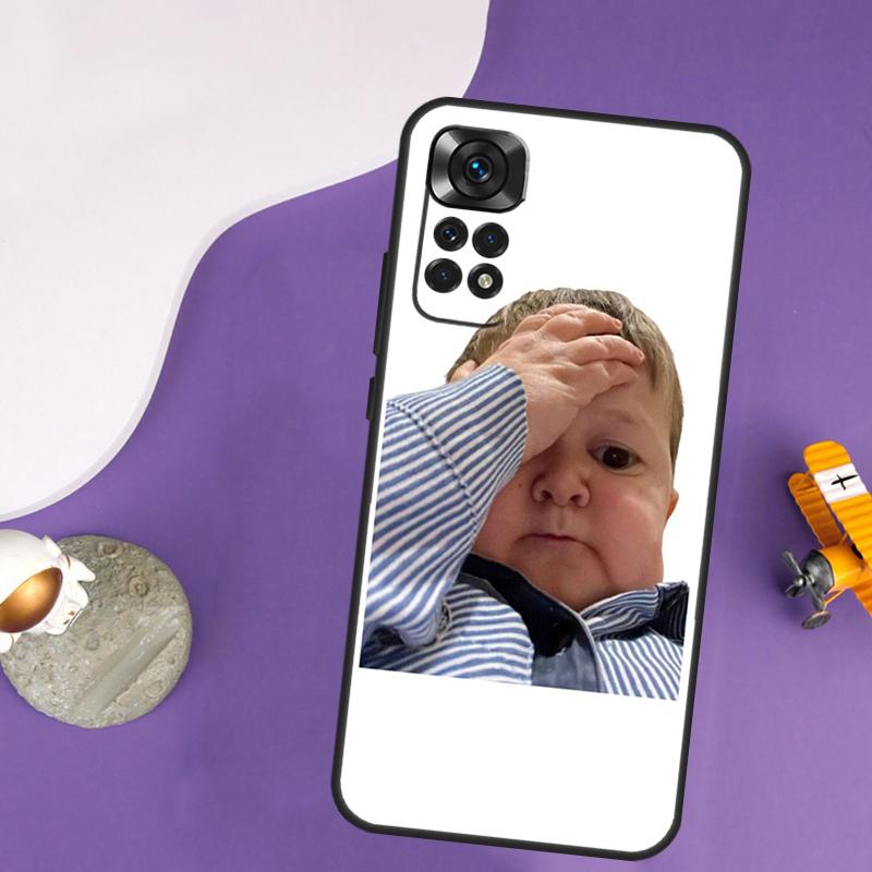 Смешной чехол с Хасбуллой для Xiaomi Redmi Note 13 Pro 14 12 9 10 11 Pro 10S 11S 12S Redmi 13C 14C 10C 12C