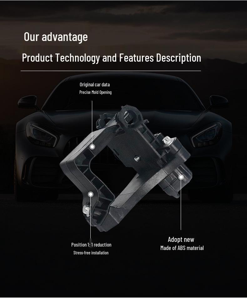 Совместимый кронштейн радиатора для Mercedes-Benz C-Class W206 C200/C350 2021-2025 (Часть 0995011800)