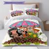 Krtek poster Bedding Quilt Set Quilt Cover Pillowcase Home Decoration Birthday Gift (1 * duvet cover + 2 * pillowcase, without core)