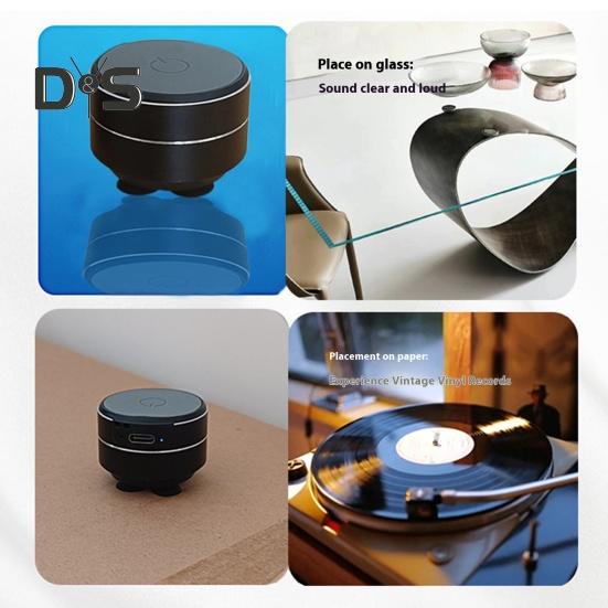 Динамик с костной проводимостью, насыщенный бас, стабильное соединение, водонепроницаемый портативный беспроводной динамик с поддержкой Bluetooth, звуковая коробка