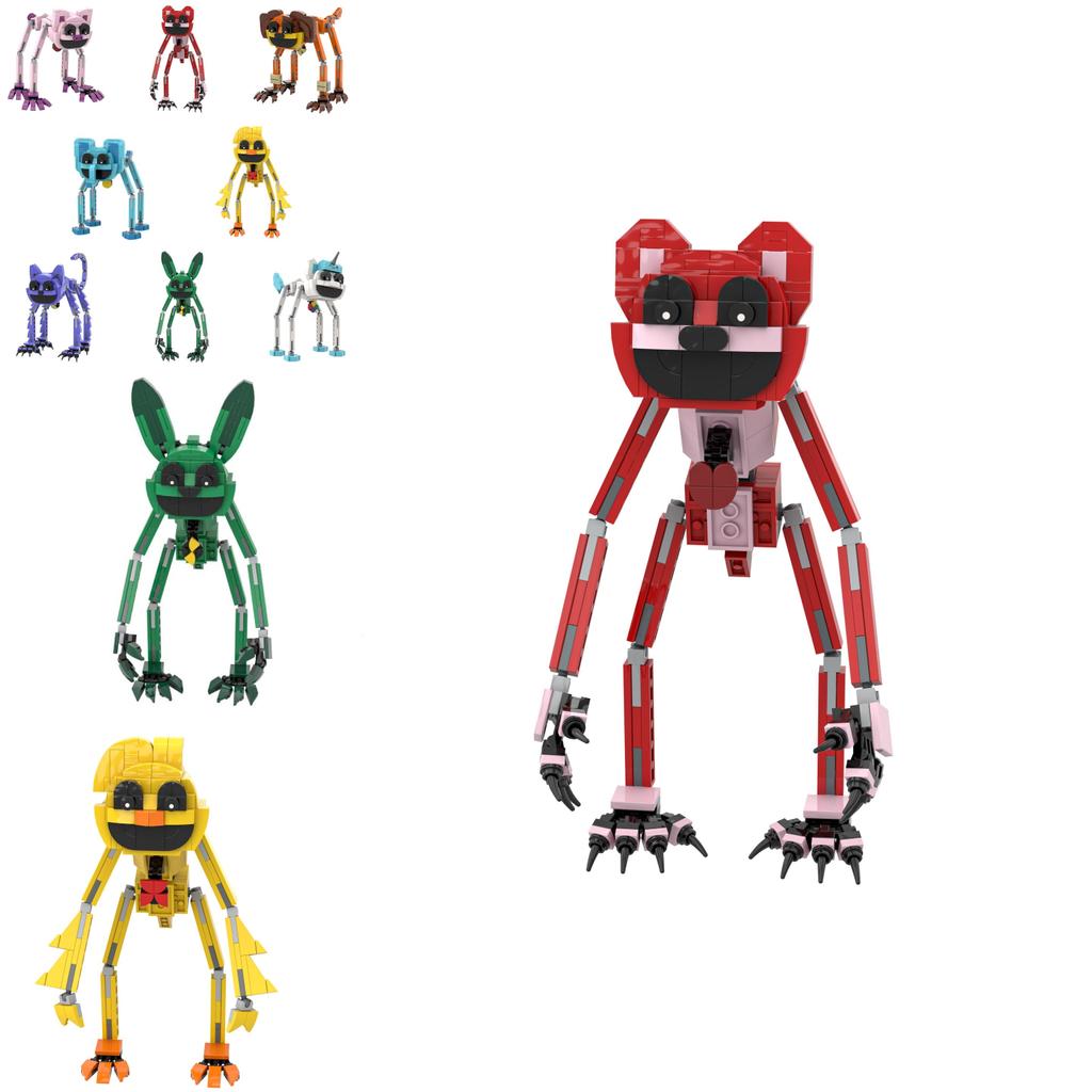 Новый набор строительных блоков Poppy3 Smiling Critters, 200-400 деталей из АБС-пластика