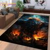 3D Cute Owl Eagle Birds Cartoon Carpet Rug for Bedroom Living Room Home Sofa Decoration,Children Game Large Decor Floor Mat Gift
