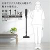 Hitachi Vacuum Cleaner Rakukaru Stick Cordless Stick Cleaner K Black Made In Japan Strong Power Lightweight PV-BL1A2 Self-propelled