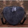 Сумочка Креативная сумка через плечо в форме сердца Ретро М слово круглая сумка ручной работы