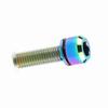   Alloy   Tapered   Screw With Washer For Mountain Bike(colorful)
