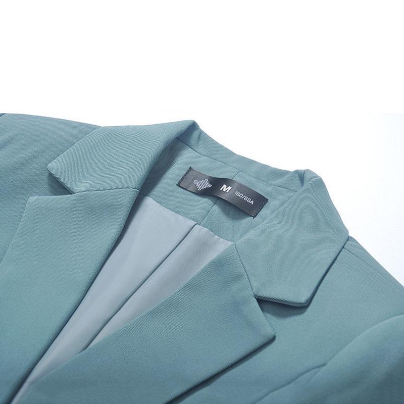 Однотонный профессиональный костюм, женский весенне-осенний темпераментный формальный комбинезон, куртка + брюки