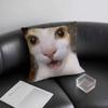 1 шт. CAT MEME 029 Наволочка Квадратная Спальня Диван Досуг Комфортная Подушка Автомобиль Гостиная Украшение для Дома
