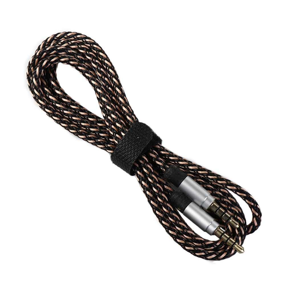 Mounted Auxiliary Line Headphone Extension Cord Car AUX Cable Audio Adapter Cord 3.5mm Audio Cable