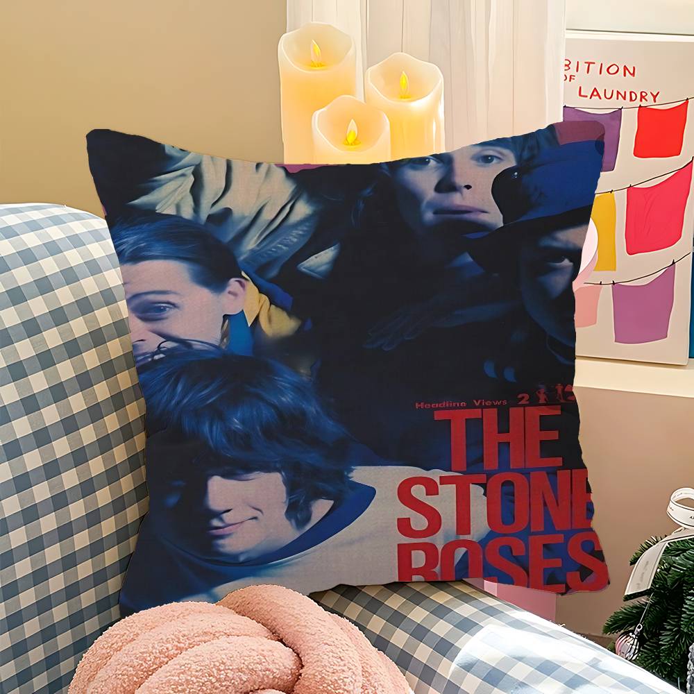 1Pc The Stone Roses Pillowcase Toon Gift Cushion Cover Bedroom Home Sofa Chair Seat Decor Pillow Case