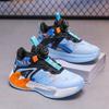 Детские баскетбольные кроссовки 2025 новые сетчатые дышащие для реальных игр для мальчиков летние нескользящие студенческие спортивные кроссовки на мягкой подошве