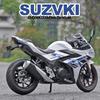 1/12 Модель мотоцикла Suzuki GSX-250R Игрушка Сплав Литье под давлением Модель Звук и Свет Игрушки Резиновые Шины Миниатюрная Гоночная Модель Подарок для Ребенка