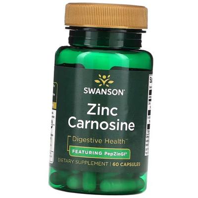 Цинк Карнозин, Zinc Carnosine, 60капс (72280102)