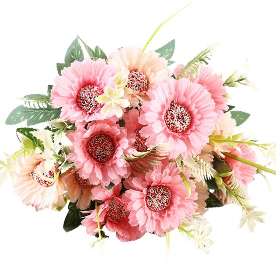 1 букет, искусственный цветок, нежный, без запаха, простой в уходе, защита от падения, широкое применение, имитация растения для вечеринки