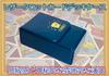 Kurop Leather Tarot Card Box with Magnetic Fits Standard Sizes and Moon Case/Deck Box/Storage Closure, (Sun Cards, Blue)