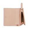 Gucci GG Emblem Embossed Logo Snap Closure Leather Mini Wallet Women wallet Light-Pink 815901-AAEEM-6802