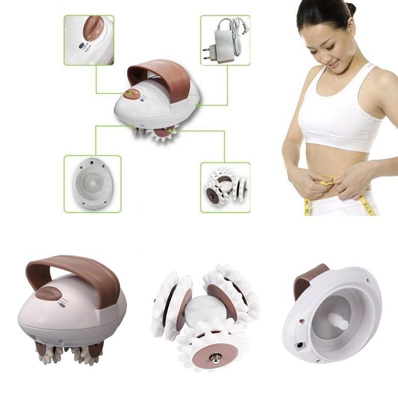 Роликовый массажер 3D-барабан Триммер для всего тела Вращающееся колесо для похудения Тонкий массажер