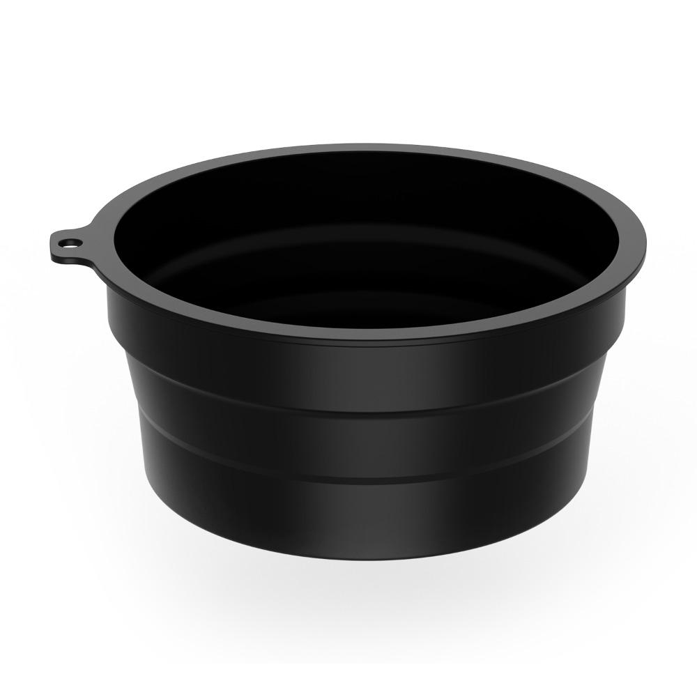 Новая складная миска для ледяной ванны для лица, силиконовая, со встроенным лотком для льда, портативный ледяной таз, миска для погружения лица для женщин, девушек