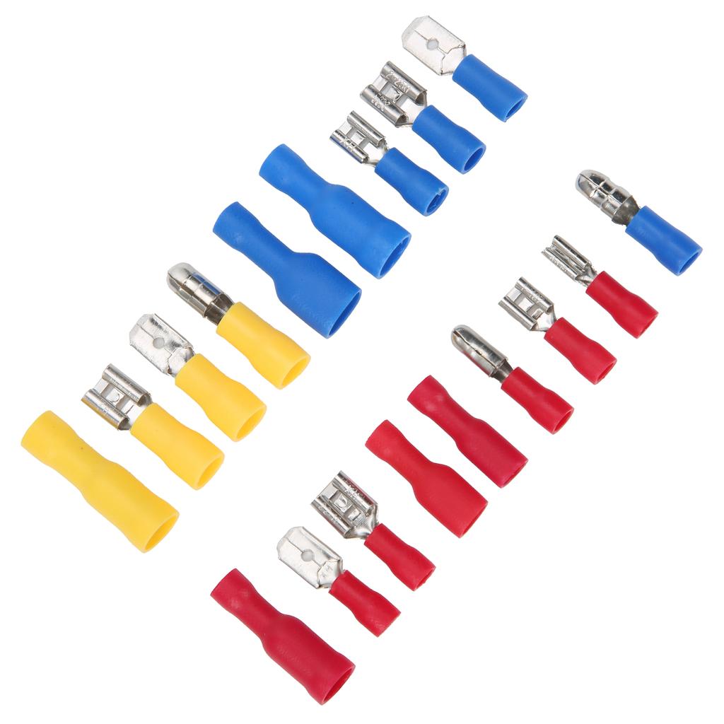120 шт. комплект клемм холодного прессования для обжима электрических проводов, соединительные аксессуары