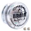 Yomega Original Brain - Pro-grade Yo-yo for Kids and Beginners, Featuring an Auto-return System. Includes 2 Spare Strings (Clear)