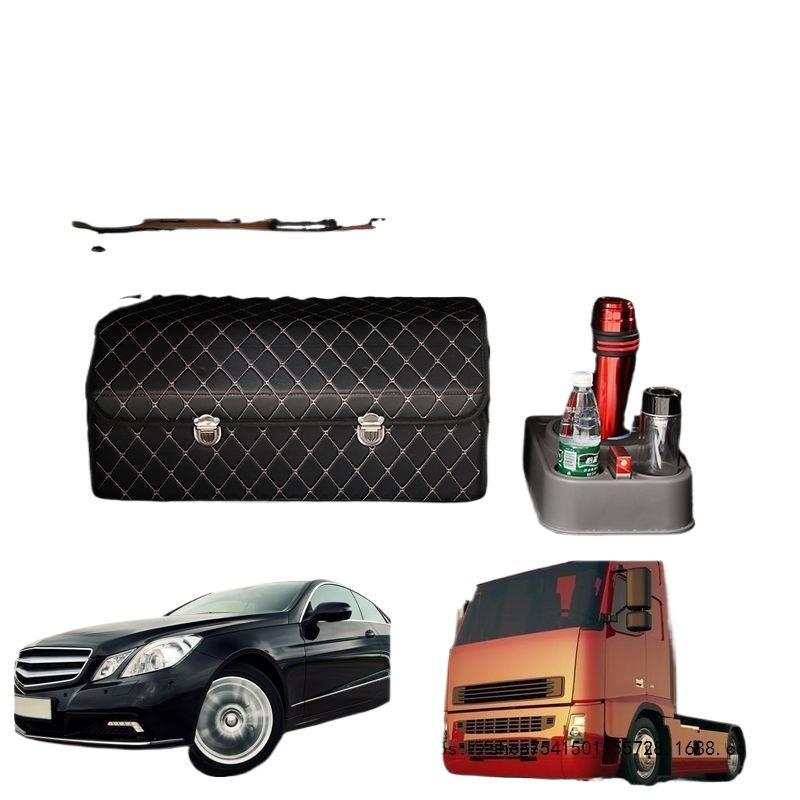 Car Mounted Anti-Tip Thermos Holder and Warmer for Trunk