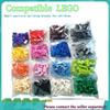Building Toys 16 Colours 200g Single Shape 2*8dots Big Brick Children's Puzzle Toys DIY 200g Toy Building Blocks