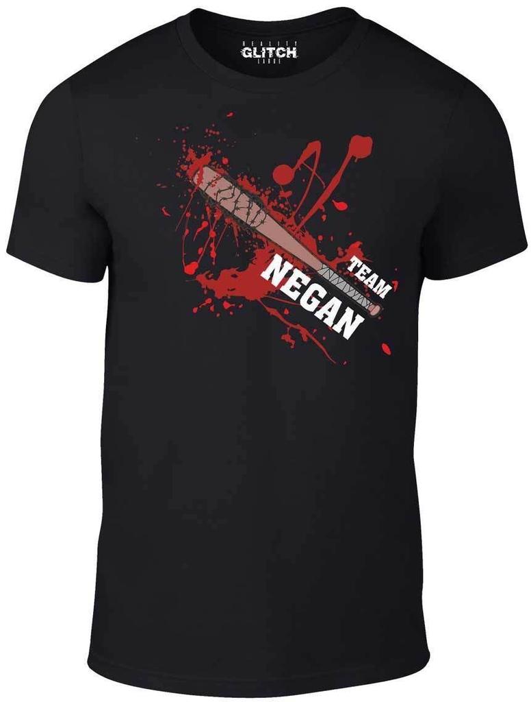 Team Negan T-Shirt Mens Womens Tees Top - Inspired by Walking Dead Walkers Zombies Grimes T Shirt Mens Womens Tees Top TV